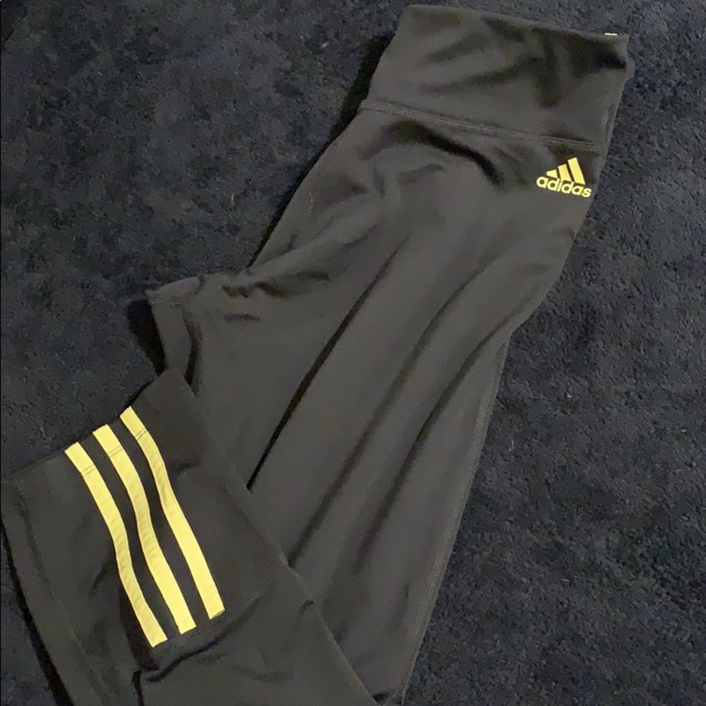 Adidas climalite cropped leggings!